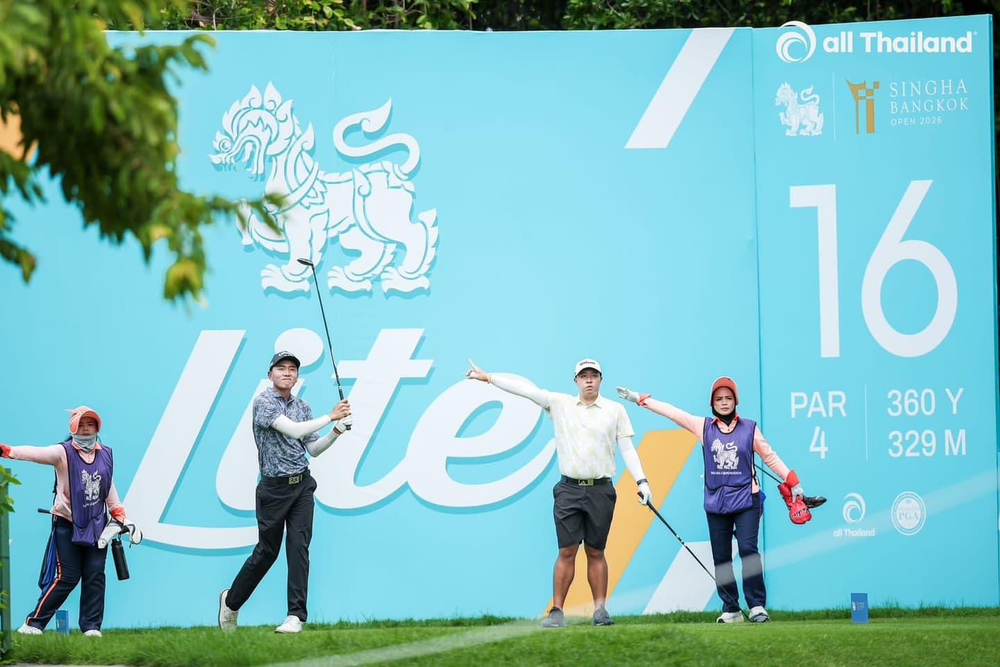 대회 개최 코스 (16번홀)